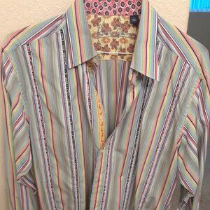 Robert Graham Men's Shirt- Size Large- Gently Worn